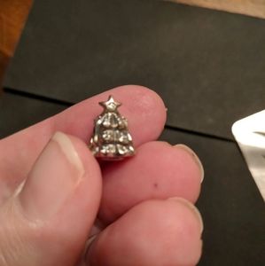 Authentic Pandora Christmas tree charm